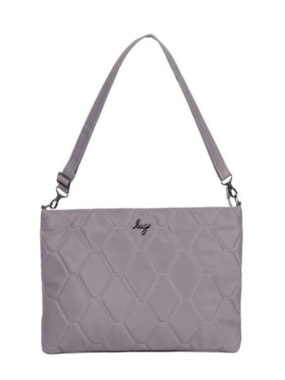 Lug Galley Satin Luxe Large Portfolio Crossbody Bag